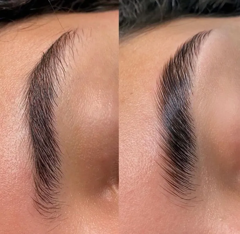 Get the ultimate fluffy brow look with Eyebrow Lamination in Istanbul at Maral Beauty.